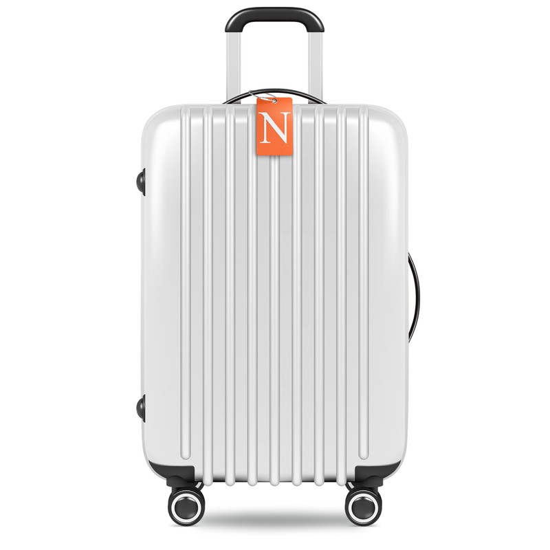 Shacke Luggage Tag Initial – Fully Bendable Tag w/Stainless Steel