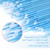 G2PLUS 500PCS Cotton Swabs, Disposable Micro Applicators Brush for Makeup