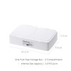 One Push Accessory Case, Twin 3.8 x 5.6 x Height