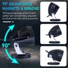 eTzone New Magnets LED Forklift Safety Lights - Blue 20W