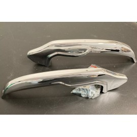 KK 1965 65 Chevy Impala Chrom Rear Bumper Guard Pair