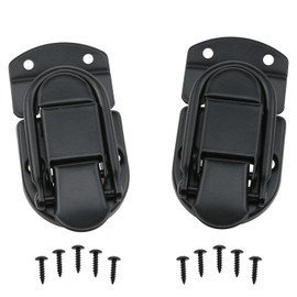Haidong Retro Style Duck Billed Toggle hasp Latch Luggage Latch Vintage Style Toggle Latch (with Screws) Suitable for Gift Box Wooden Box Cabinet Decoration -4PCS