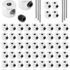 Zbssny 60 Pieces Pin Keeper Pin Back Pin Clasp with