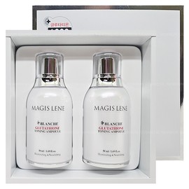 Magislene Blanche Glutathione Toning Ampoule 50ml+50ml / 마지스레네 블랑쉬 글루타치온 토닝 앰플 50ml+50ml