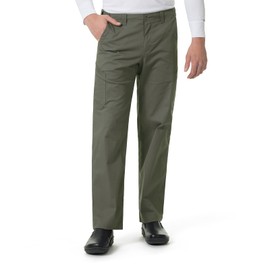Carhartt Men’s Rugged Flex Ripstop Multi Cargo Pant — Olive, Medium Tall