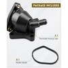 JUWEVAZU 19320-RAA-A01 Engine Coolant Thermostat Housing Case Fit for Honda