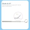Cuidado Facial Set 3 Espejo Inspección Pestañas O Dientes F