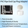6 inch PVC Pipe Plug Socket Fittings, Pipe End Cap