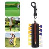 Rosenice Golf Tee Holder,12 Golf Tees,2 Golf Ball Markers,1 Divot