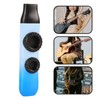 Kazoo Plastic Professional Adjustable Tone Musical Instrument with 10Pcs Flute
