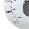 Outdoor Window Thermometer, Stick On Window Thermometer Temperature Indoor/Outdoor Waterproof