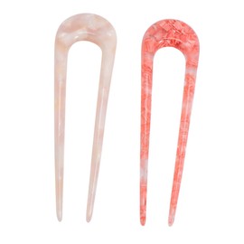 FOMIYES 2 Piezas Decoración De La Boda Palos De Pelo Asiático Horquilla Para Cheongsam Horquillas En Forma De u Pasador De Pelo Tenedor Palos De Pelo Chino Novia Horquilla De Pelo Metal