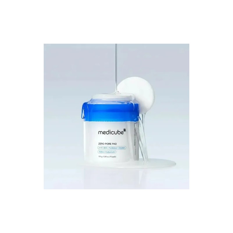 Almohadillas Sin Poros 70 Pads 155g Piel Grasa Exfoliante Medicube