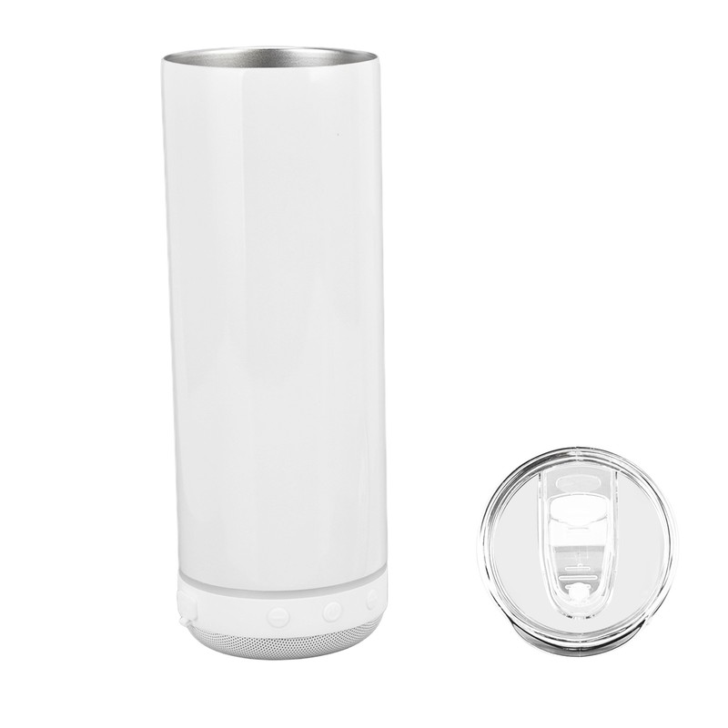 20oz/600ml Portable Music Tumbler Cup Detachable Bluetooth Speaker Cup Vacuum