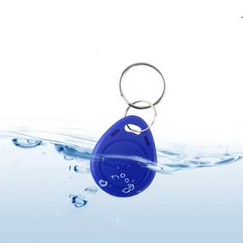125kHz T5577 RFID Key Fob Proximity ID Token Label Rewritable(10PCS) (Blue)