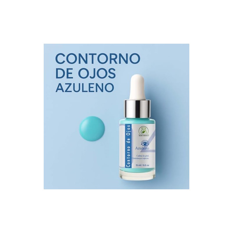 Contorno De Ojos Azuleno Calmante 15ml Productos Mart Mexico