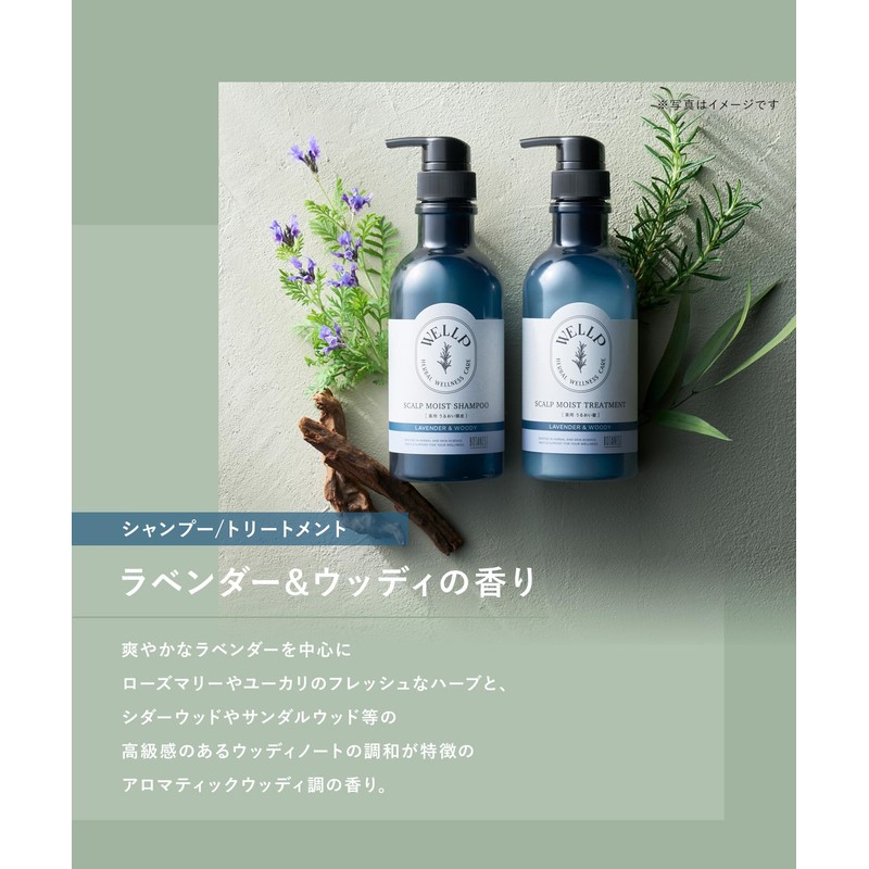 WELLP Welp | Shampoo Treatment Set Refill [Moist] Scalp Care