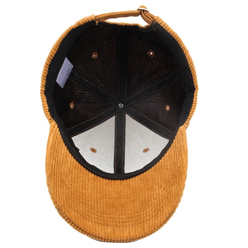 XRDSS Corduroy Baseball Cap Unisex Adjustable Classic Sports Cap Outdoor