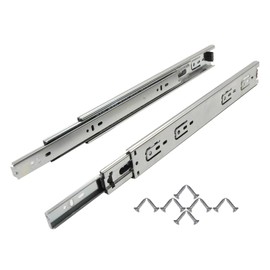 SAYOYO Full Extension Drawer Rail System - Load Capacity 45 kg - Drawer Rail with Ball Bearing 300 mm - 1 Pair of Pull-Out Runners for Easy Assembly