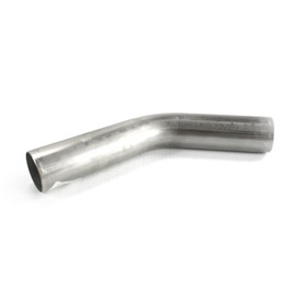 Patriot Exhaust H6951 2-1/2" 304 Stainless Steel 45° Bend Exhaust Pipe