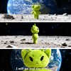 Alien Cat Plush, Green Alien Stuffed Animal Toy Cat Meme