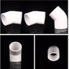 BOZONLI 20mm PVC Water Pipe Fitting 45 Degree Elbow Coupling