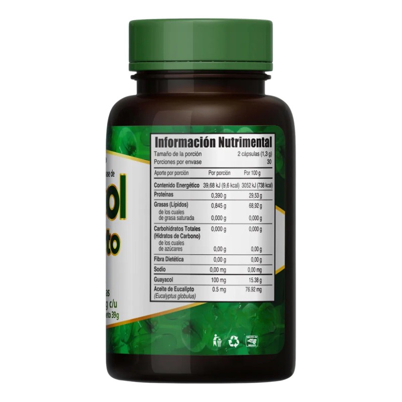 Guayacol Eucalipto Hnatural Sin Sabor