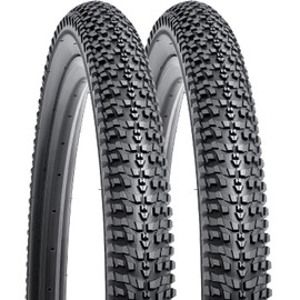 2-PCS 24" Mountain Bike Tires 24x1.95/53-507 Compatible with Mountain Bike 24 x 1.95 Bicycle Tires (Y-1502)