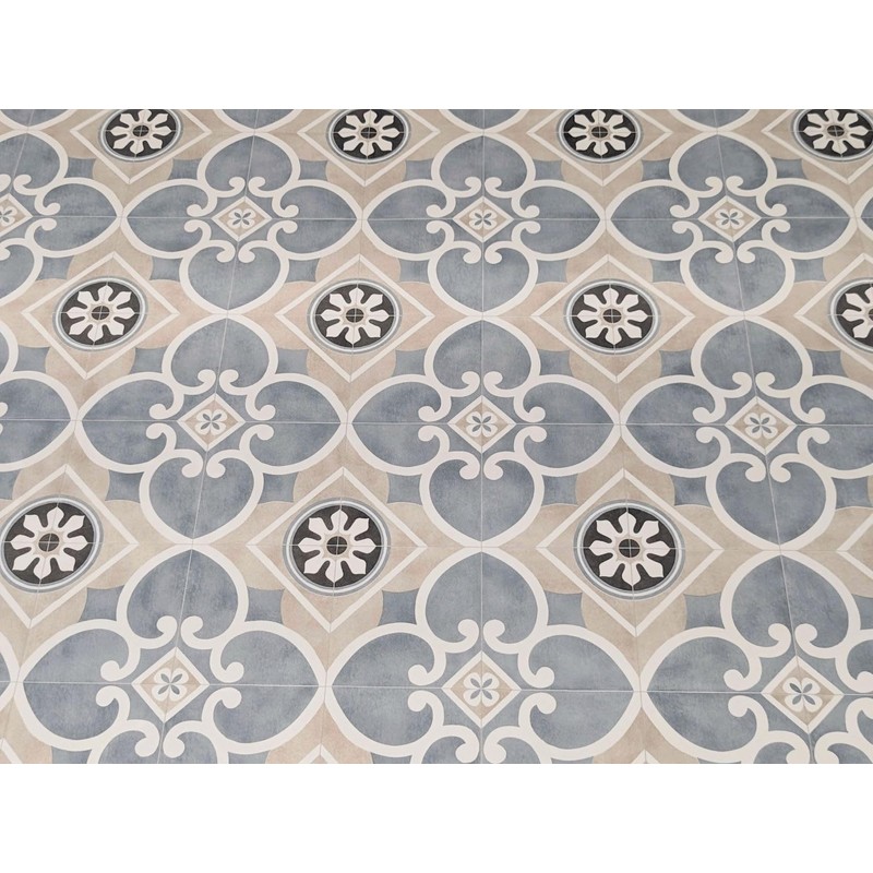 PVC Flooring Vinyl Flooring in Nostalgic Retro Art, DIN A4