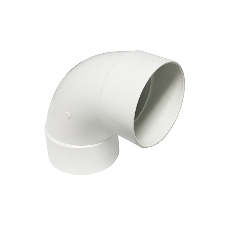 Canplas 414166BC PVC Sew 6 1/4 Bend Long Turn