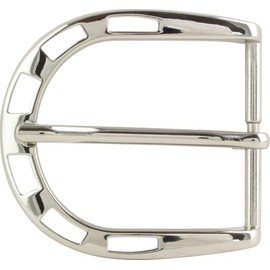 BELTINGER Aaliyah Belt Buckle 4.0 cm | Buckle Interchangeable Buckle Belt Buckle 40 mm Solid | Pin Buckle | Interchangeable Belt up to 4 cm, glossy silver