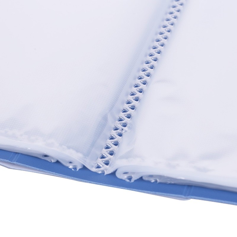 100-Pocket Business A4 Sheet Presentation Book, 200-Page Capacity for A4