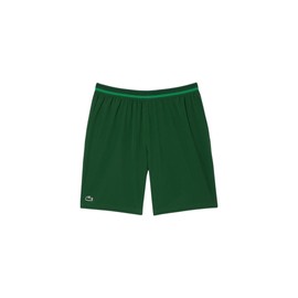 Lacoste Men's Sport Tennis X Novak Djokovic Shorts, Green/Bright Green, Medium