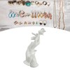 Hand Display Stand White Resin Smoothing Elegant Multifunction Jewelry Display