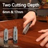Nova 2 in 1 Scraper Utility Knife with Extra10 Metal