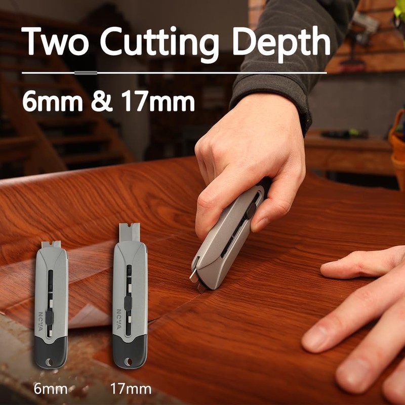 Nova 2 in 1 Scraper Utility Knife with Extra10 Metal