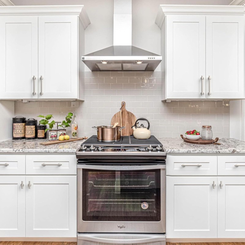 9BUILD 10 Pack 3.75 Inch Brushed Satin Nickel Kitchen Cabinet