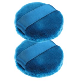 PACKOVE 2Pcs Fluffy Loose Powder for Makeup Application Soft Skin Friendly Beauty Tools for Daily Use and Gifting Special Occasions Peacock
