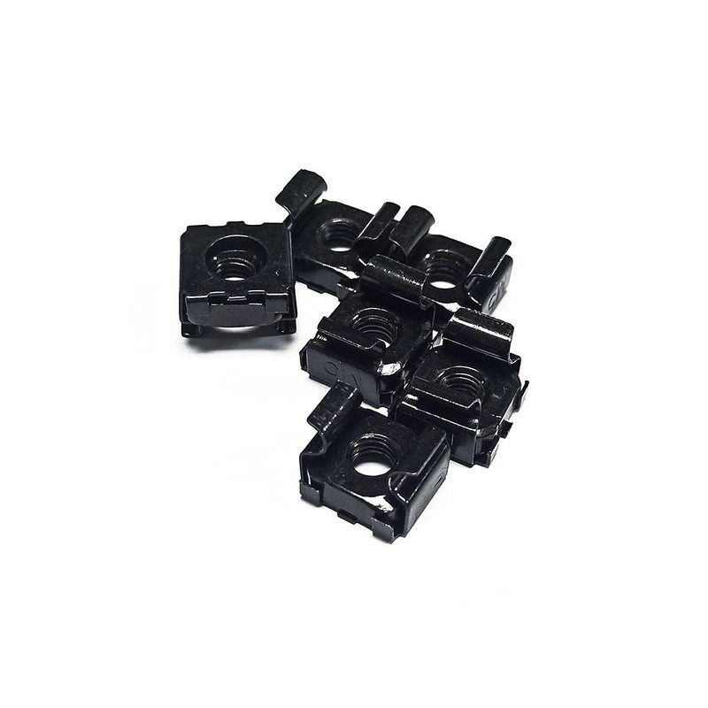 Monoprice M6 x 16mm Server Rack Mount Cage Nuts, Screws