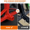 Sulythw 3 Point Hitch 2” Receiver, Red Tractor Mover Drawbar