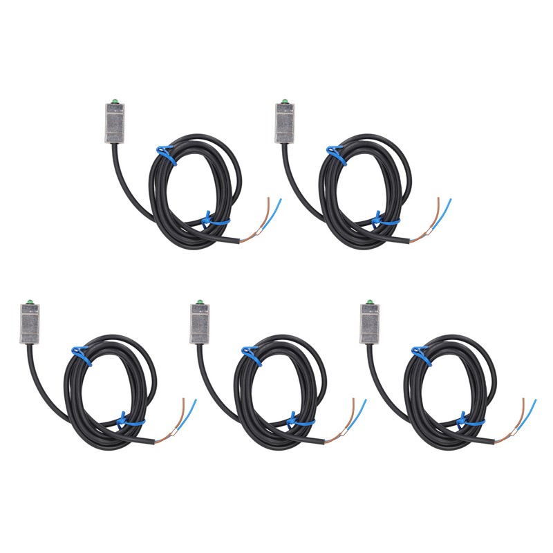 5Pcs Magnetic Switch Sensor 2 Wire Normally Open Proximity Sensor