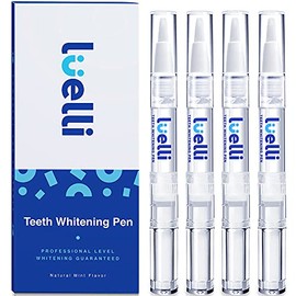 Teeth Whitening Pen for White Smile: 4 Pcs Teeth Whitening Gel - No Sensitivity Teeth Whitener Essence Pen