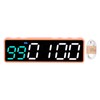 Fitness Timer Clock Large LED Digital Anti Vertigo Display Workout