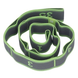 Elastic Workout Stretch Band Strap Yoga Elastic Band with Numbers for Exercise Fitness Yoga Polyester and Cotton Elastic Stretching Strap