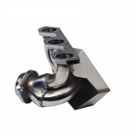 unbranded Stainless Steel Manifold Header w/Gaskets For Jeep Wrangler JK 2007-2011 3.8 V6