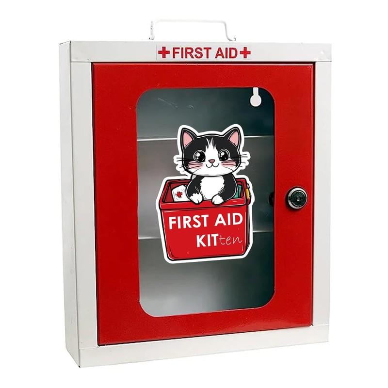 Adorable First Aid Decals (4 Pcs), 4 Inches – Strong
