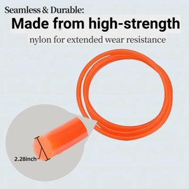 MCSDRY35W seamless portable compact dryer fan belt compatible with magic chef 3.5 cu ft compact dryer belt (3.5 Cu. Suitable for dryer, 32.3 "high, 23.6" wide)