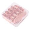 66pcs Metal Pen Clips for Student Slip Resistance Rust Prevention