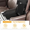 Hoolcar Center Console Armrest Locking Storage Safe Box Armrest Organizer