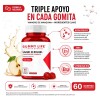 Gomitas Vinagre Manzana B12 Zinc Acido Folico 60 Pzs